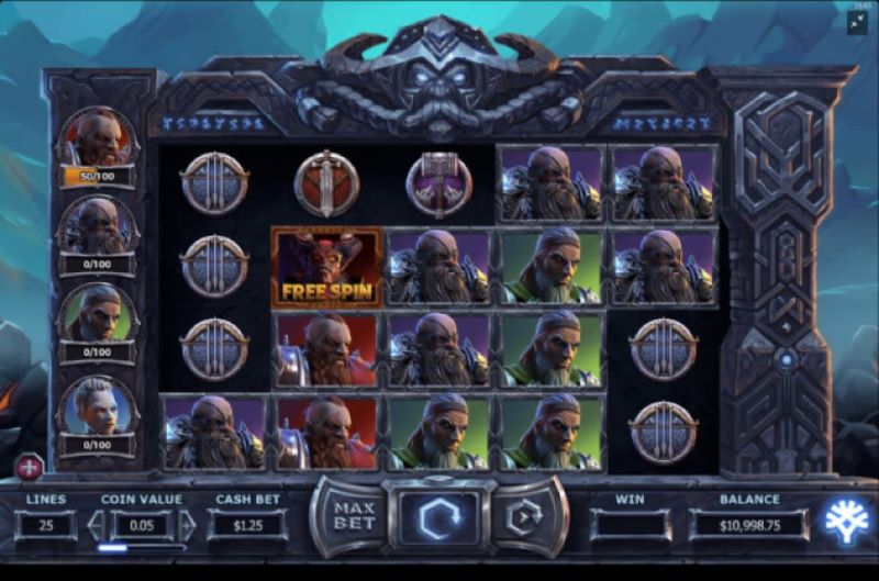 Tính năng trong game 3D Slots đa dạng và tỷ lệ trả thưởng từ 96% đến 97.5%